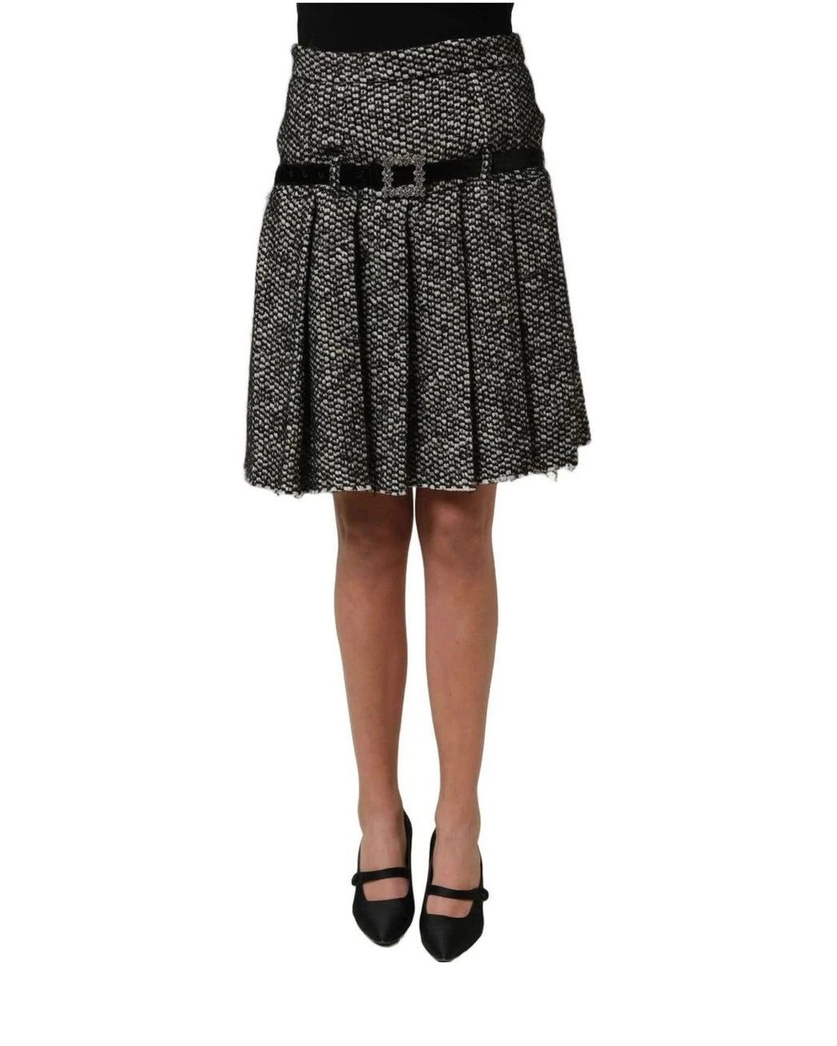Dolce & Gabbana Skirt in black, Silk — view 2