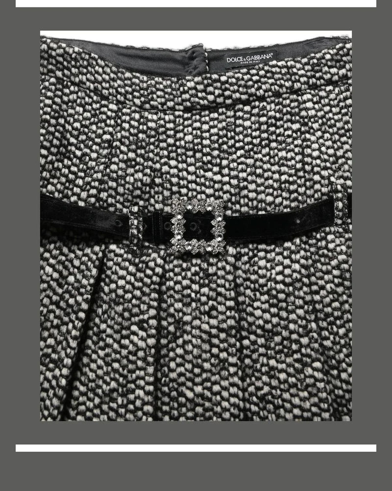 Dolce & Gabbana Skirt in black, Silk — view 6