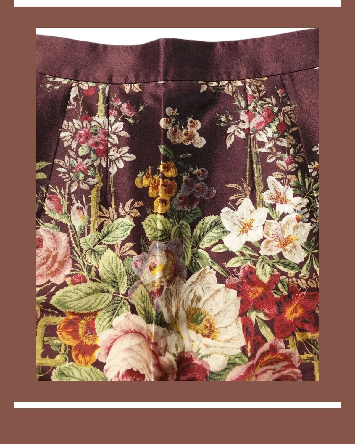Dolce & Gabbana Skirt in red, Silk — view 6