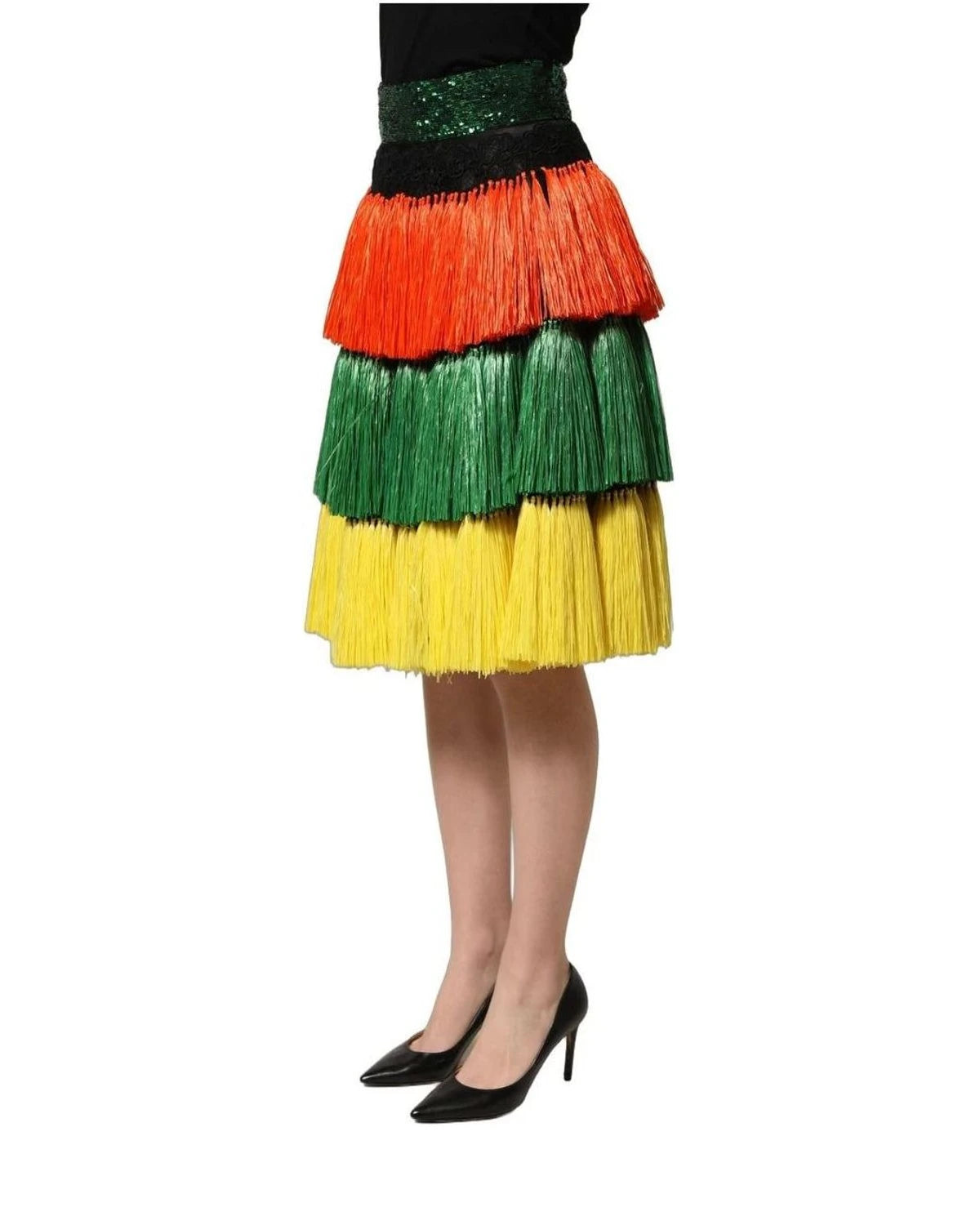 Dolce & Gabbana Skirt in multicolor, Silk