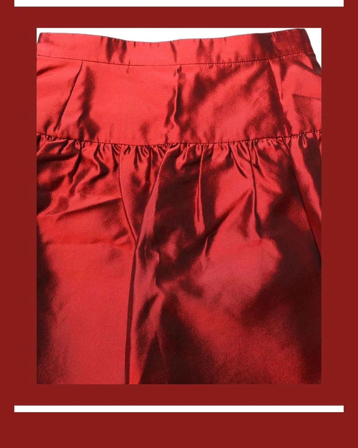 Dolce & Gabbana Skirt in red, Silk