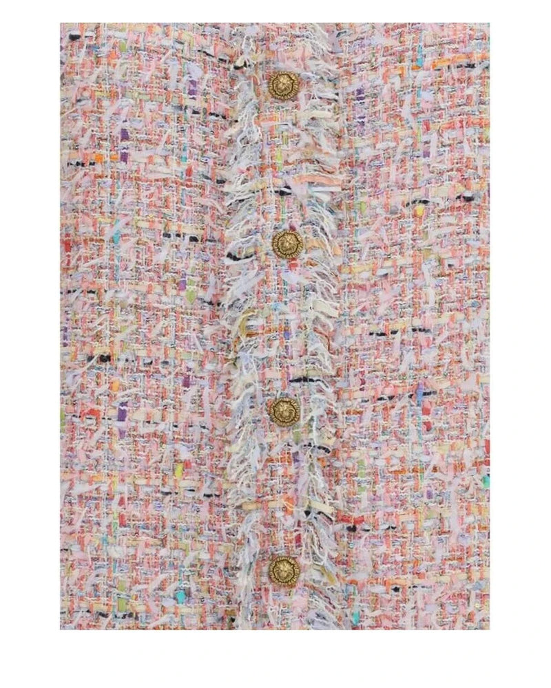 Balmain Dress Shirt in pink, Polyamide — view 3
