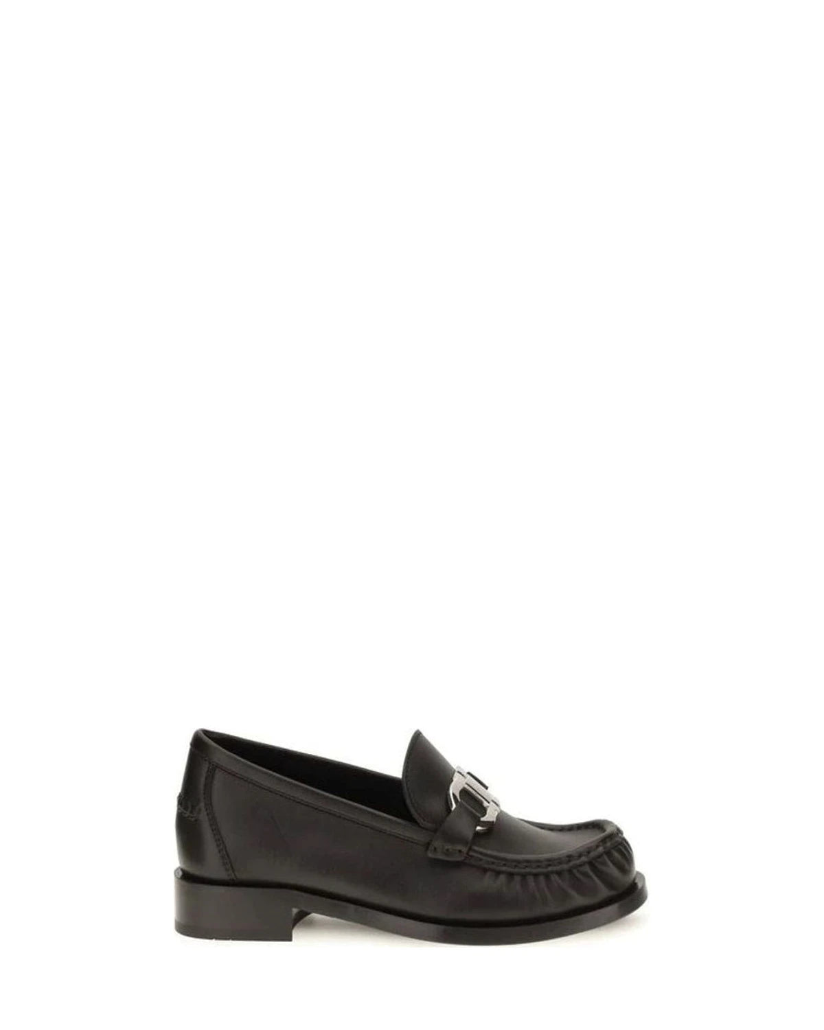 Ferragamo Black Loafers 
