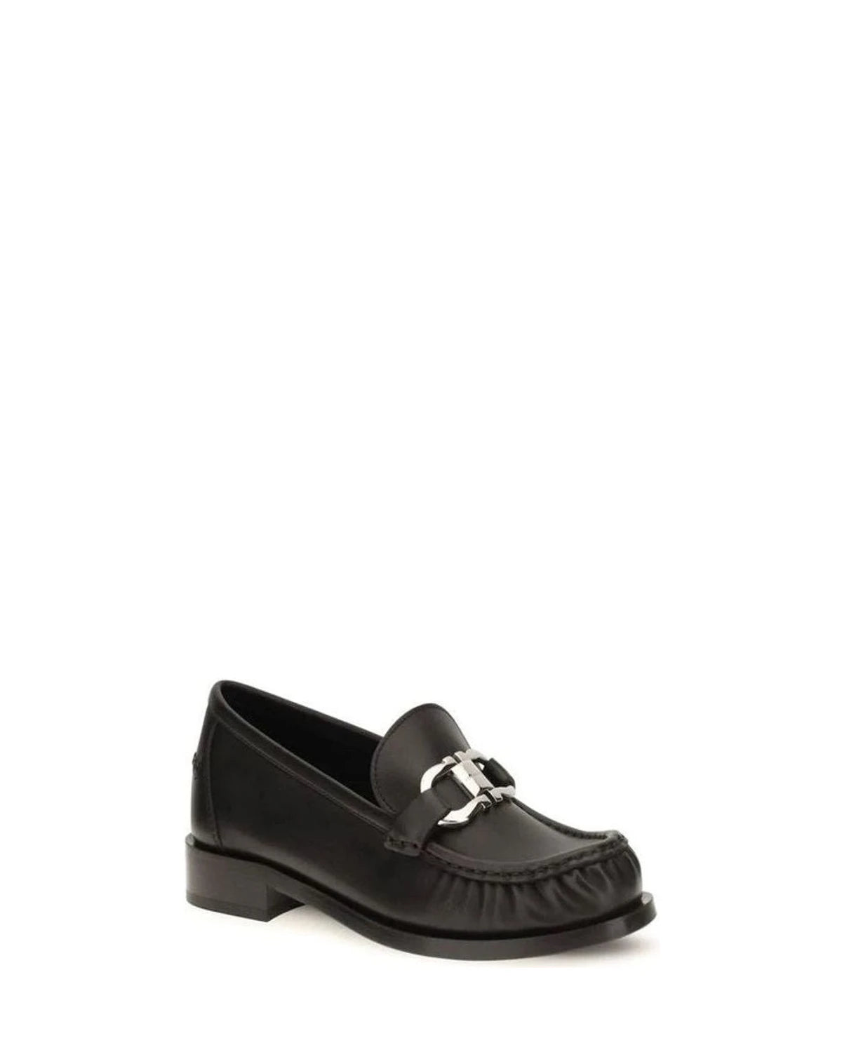 Ferragamo Black Loafers 