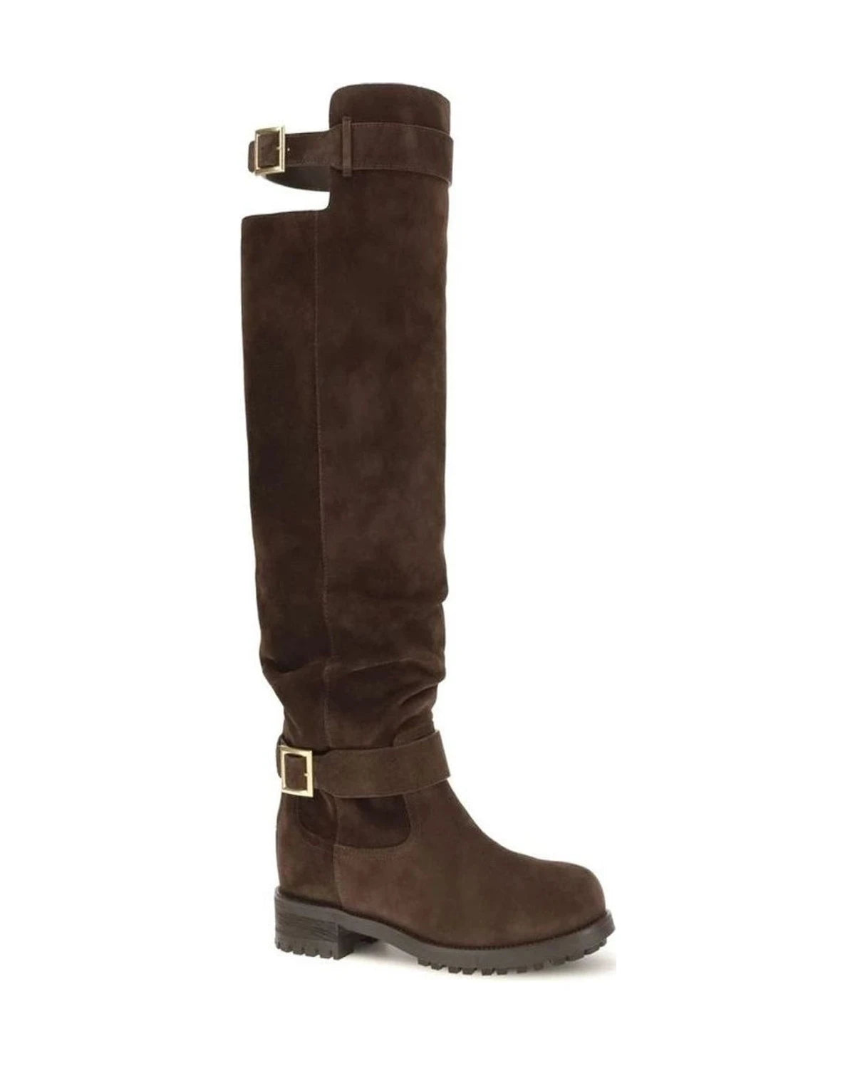 Jimmy Choo Brown Knee High Boots 