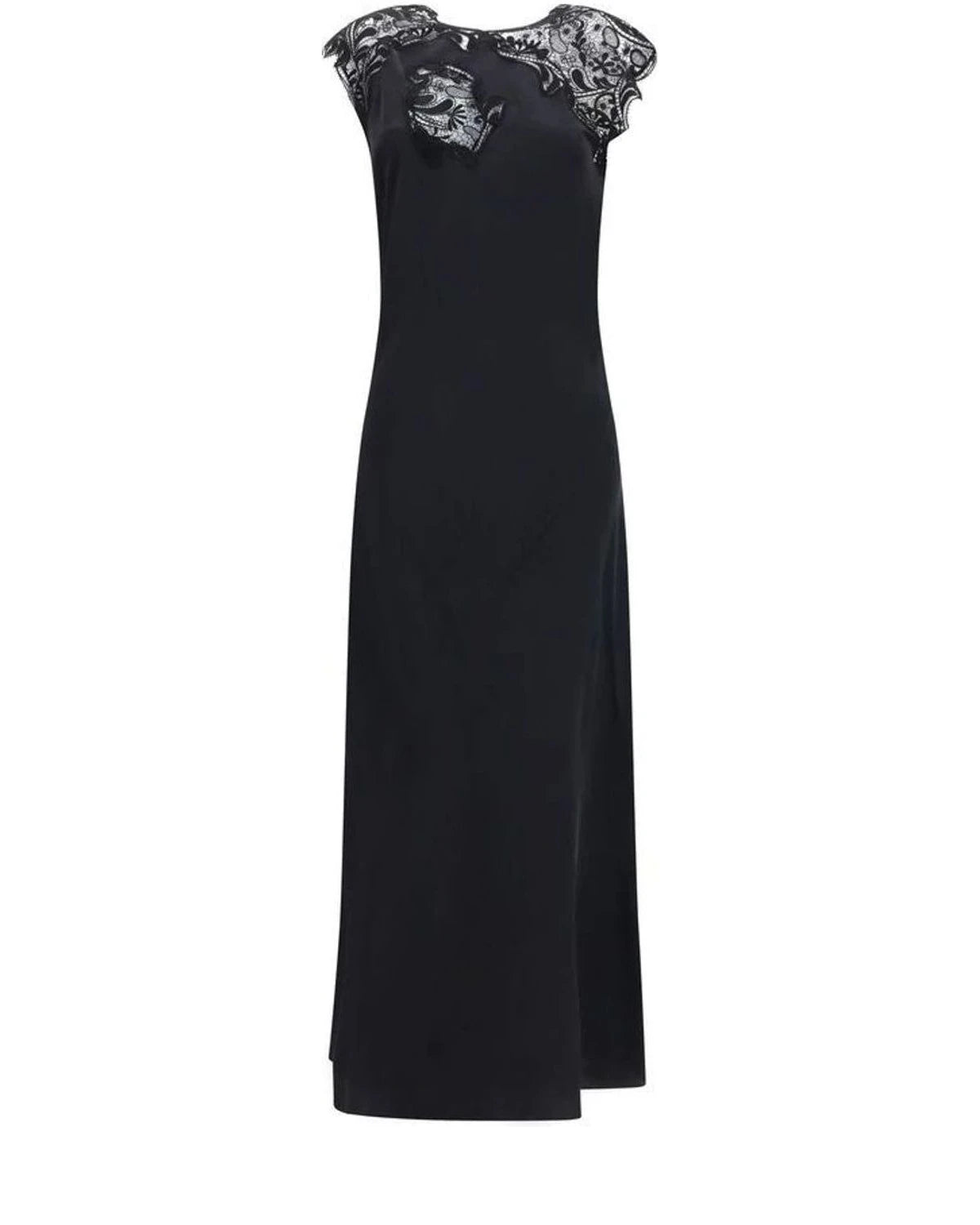 Ferragamo Dresse in black, Silk