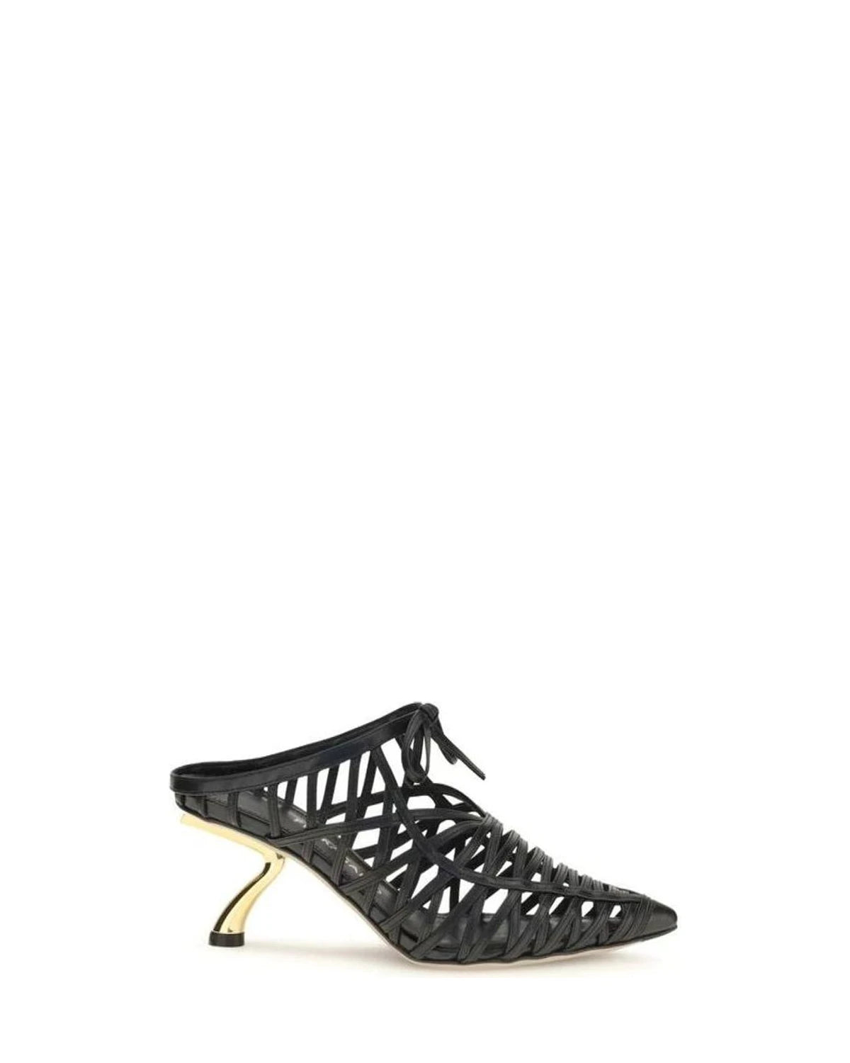 Ferragamo Black Mules 
