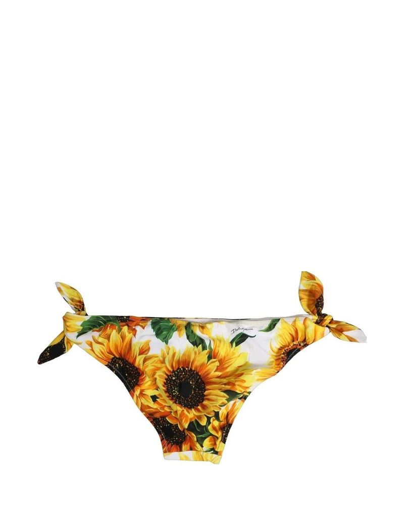Dolce & Gabbana Classic Bikini in yellow, Elastane — view 5