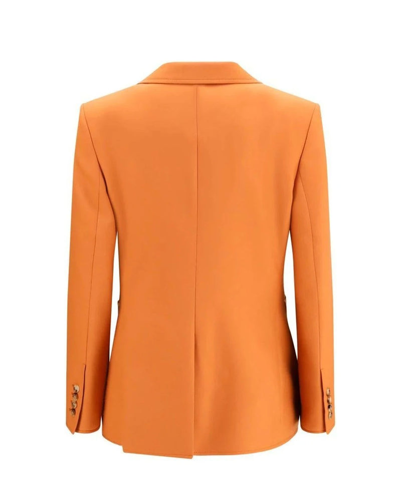 Chloé Blazer in orange, Merino Wool — view 2