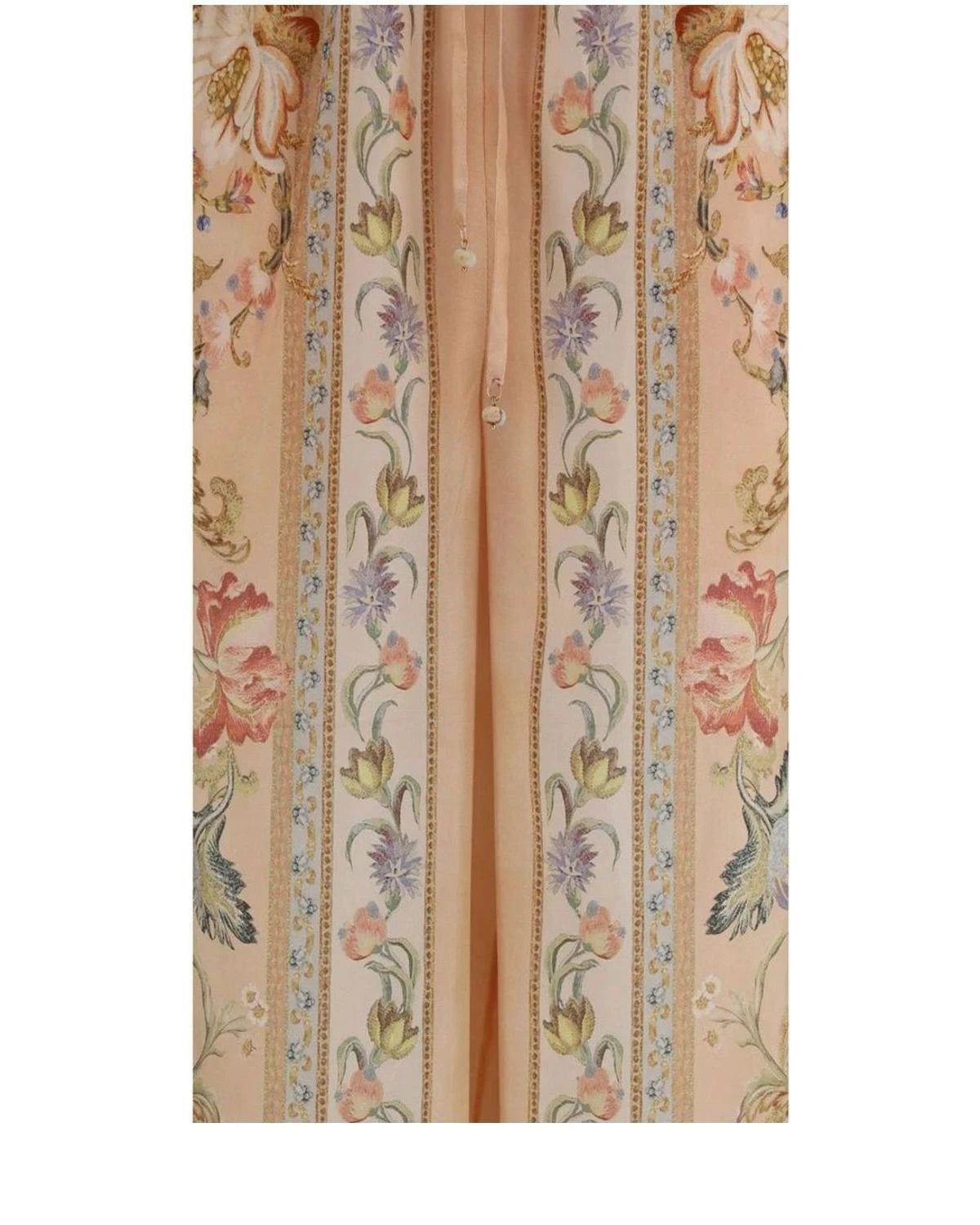 Zimmermann Palazzo Pant in orange, Silk — view 3