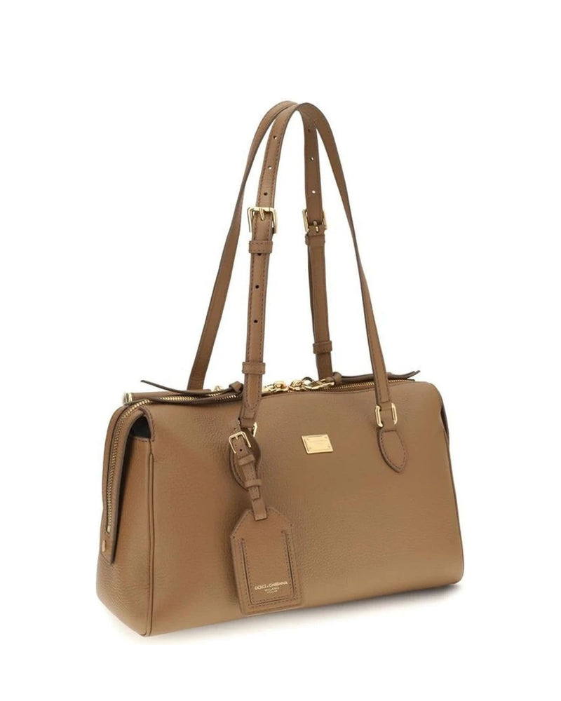 Dolce & Gabbana Beige Shoulder Bag 