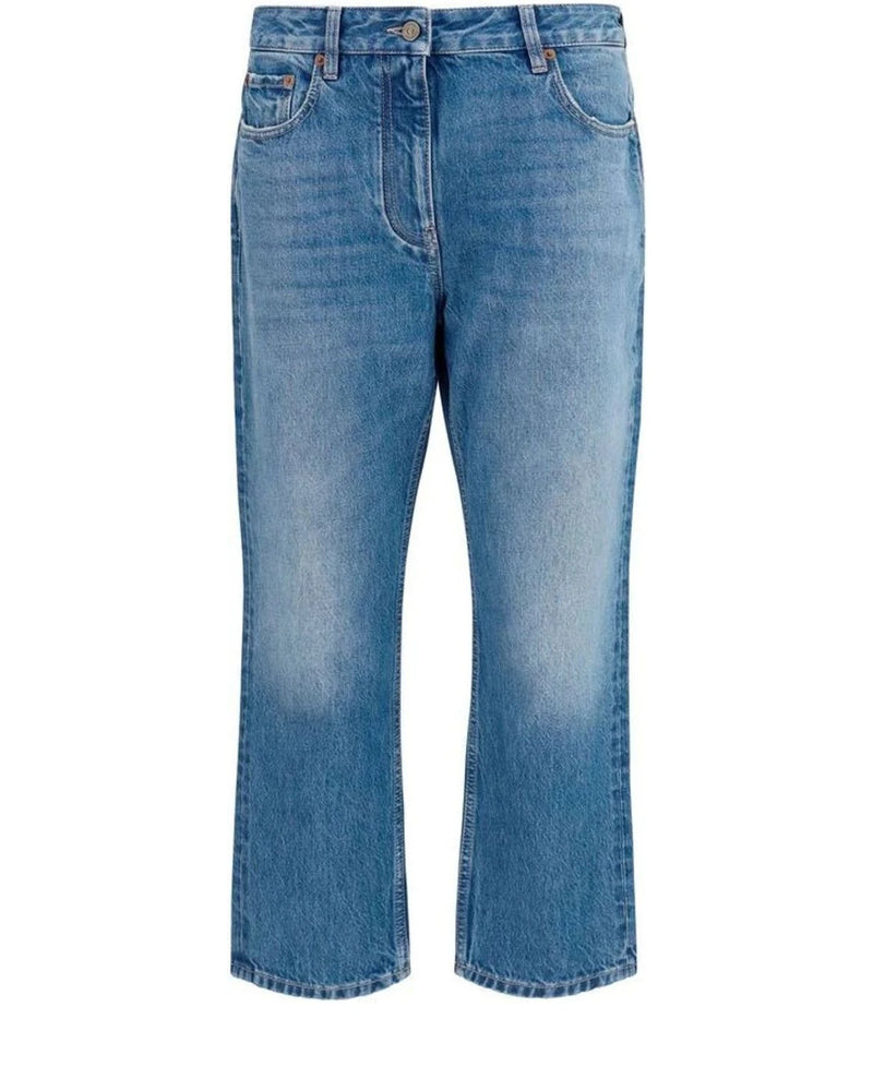 Valentino Garavani Jean in blue, Cotton