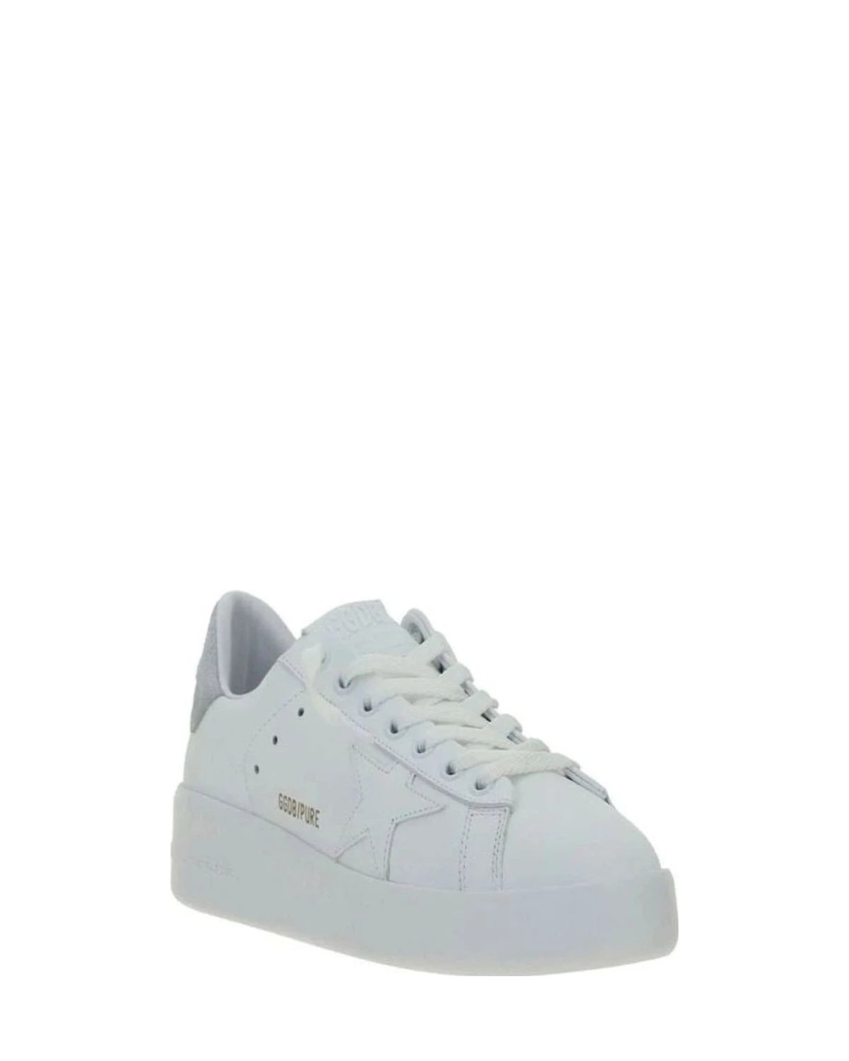 Golden Goose White Platform Sneakers 