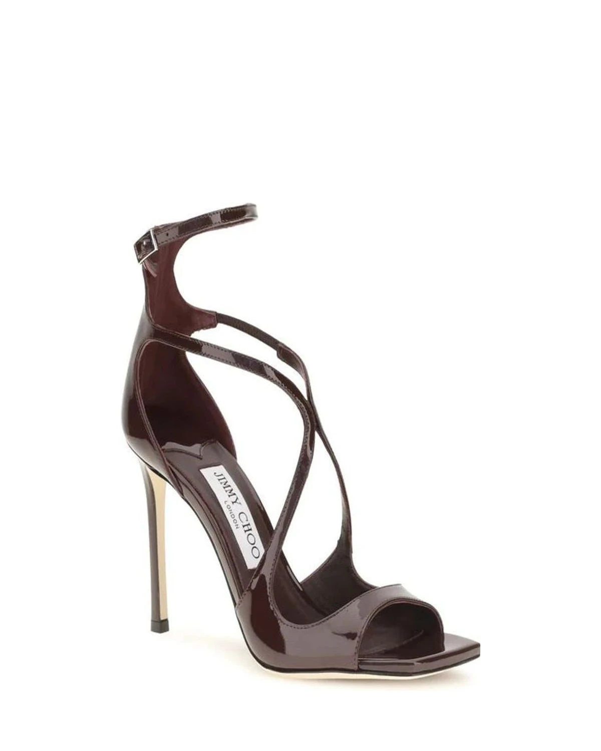 Jimmy Choo Brown Stiletto Sandals 