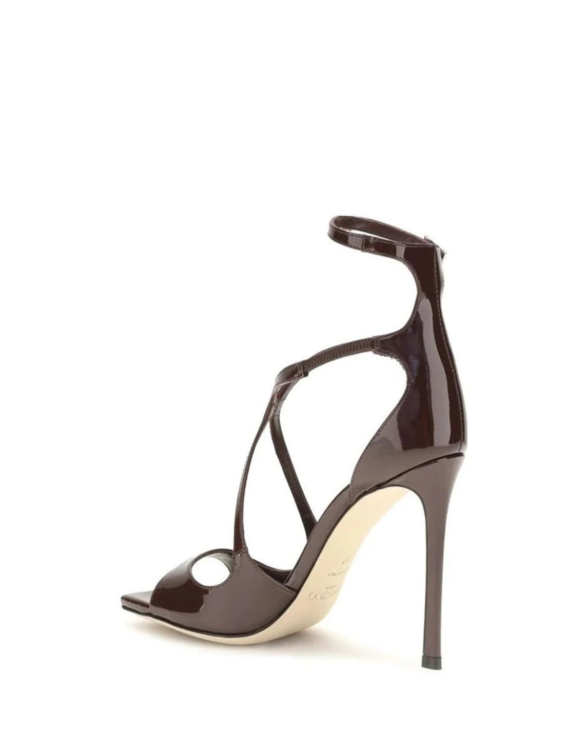 Jimmy Choo Brown Stiletto Sandals 