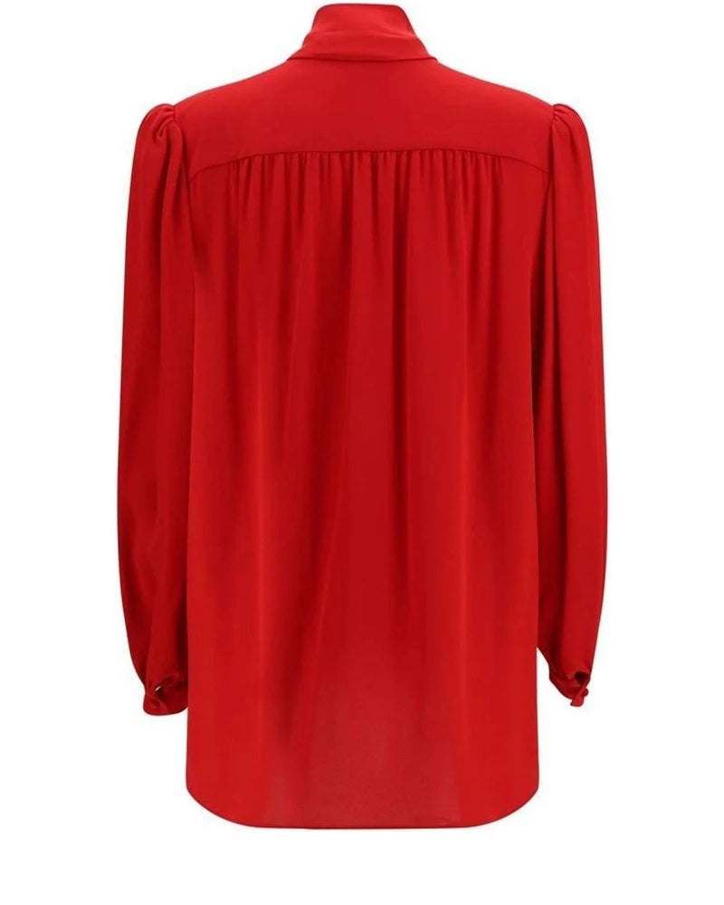 Valentino Garavani Blouse in red, Silk — view 2