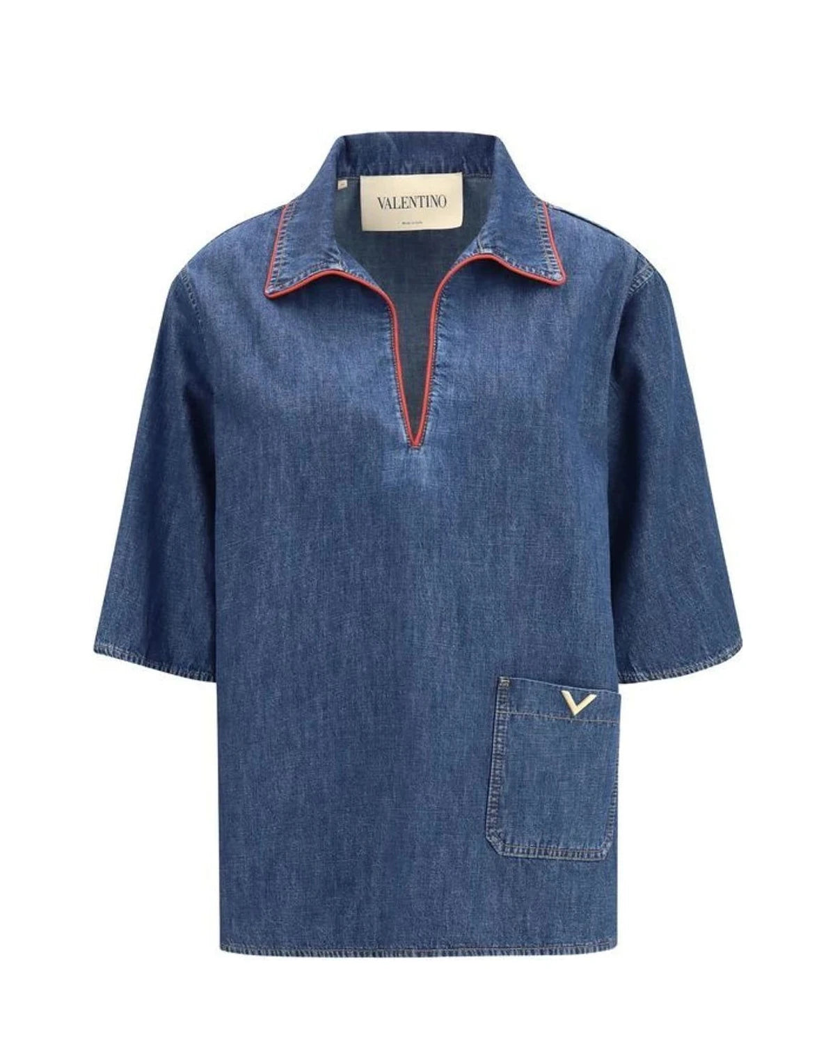 Valentino Garavani Dress Shirt in blue, Cotton