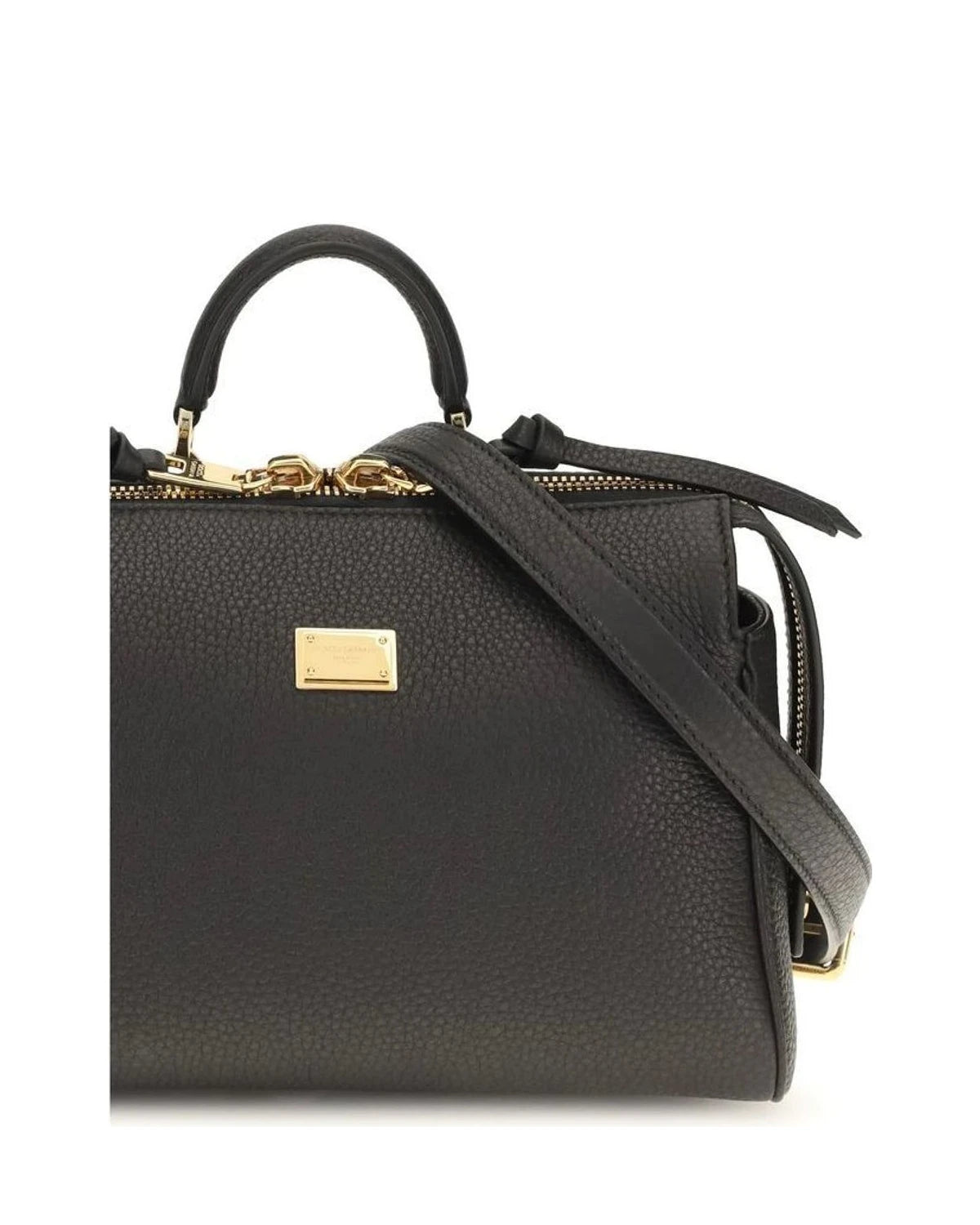 Dolce & Gabbana Black Satchel Bag 