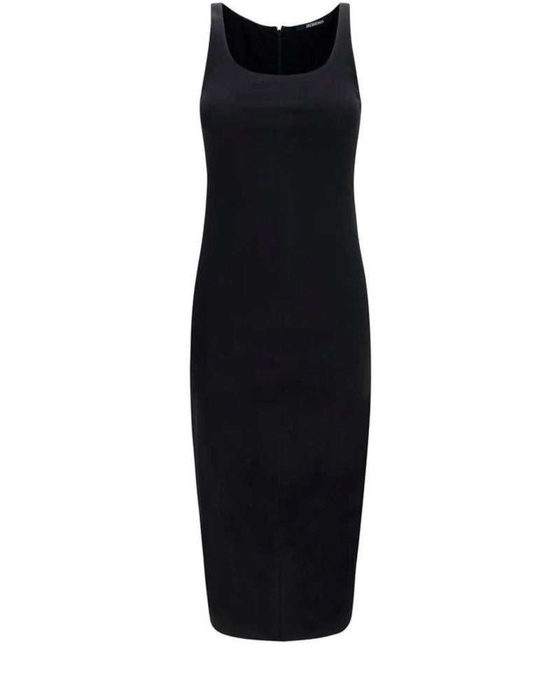 Jacquemus Dresse in black, Viscose