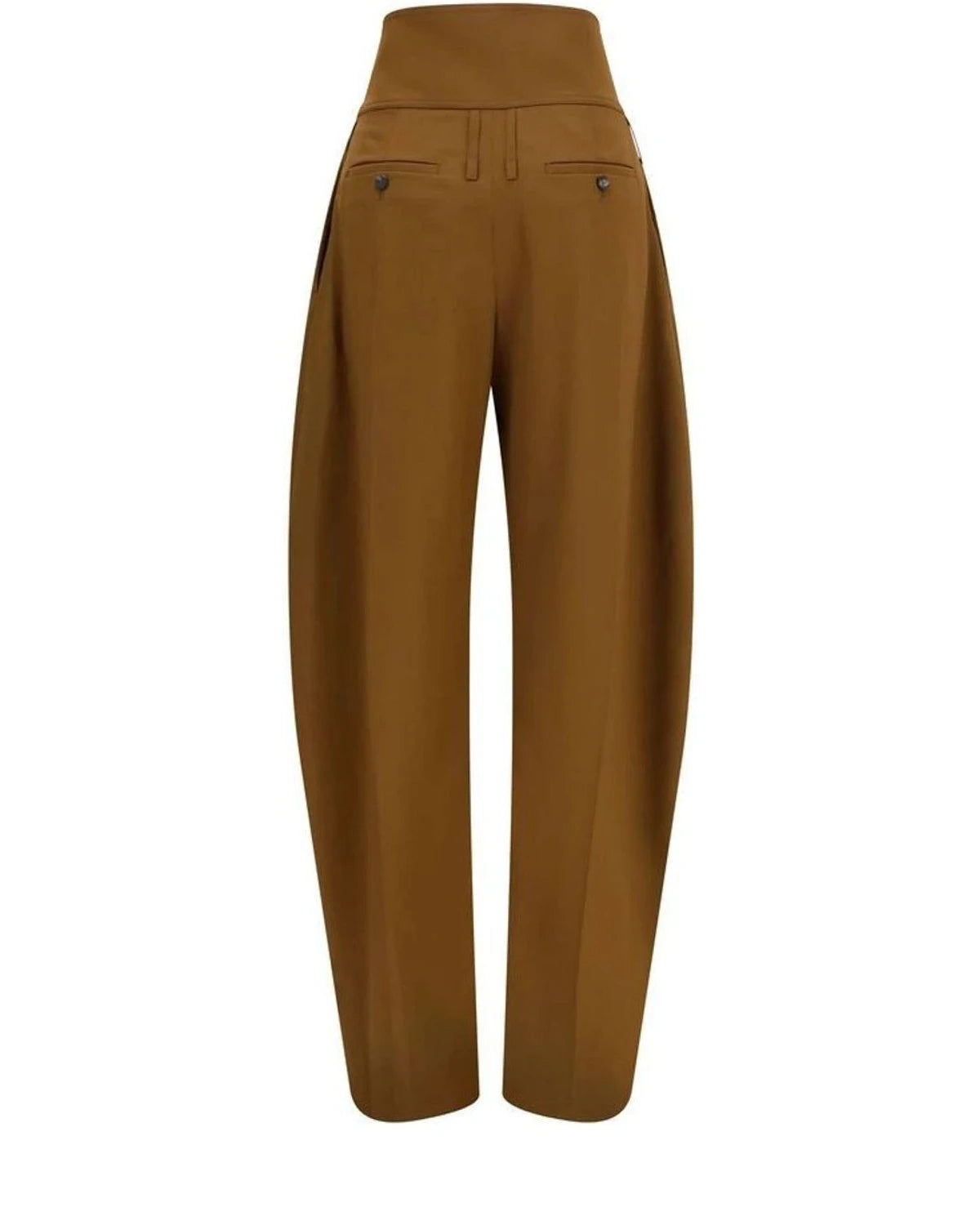 Ferragamo Trouser in brown, Merino Wool — view 2