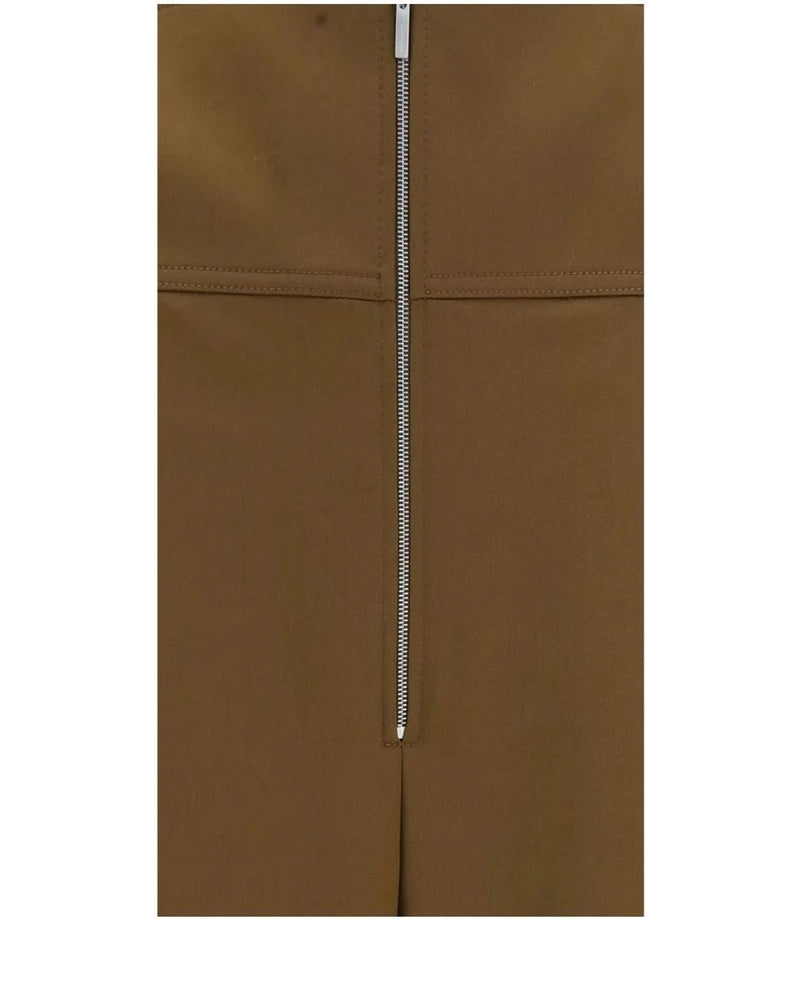 Ferragamo Trouser in brown, Merino Wool — view 3
