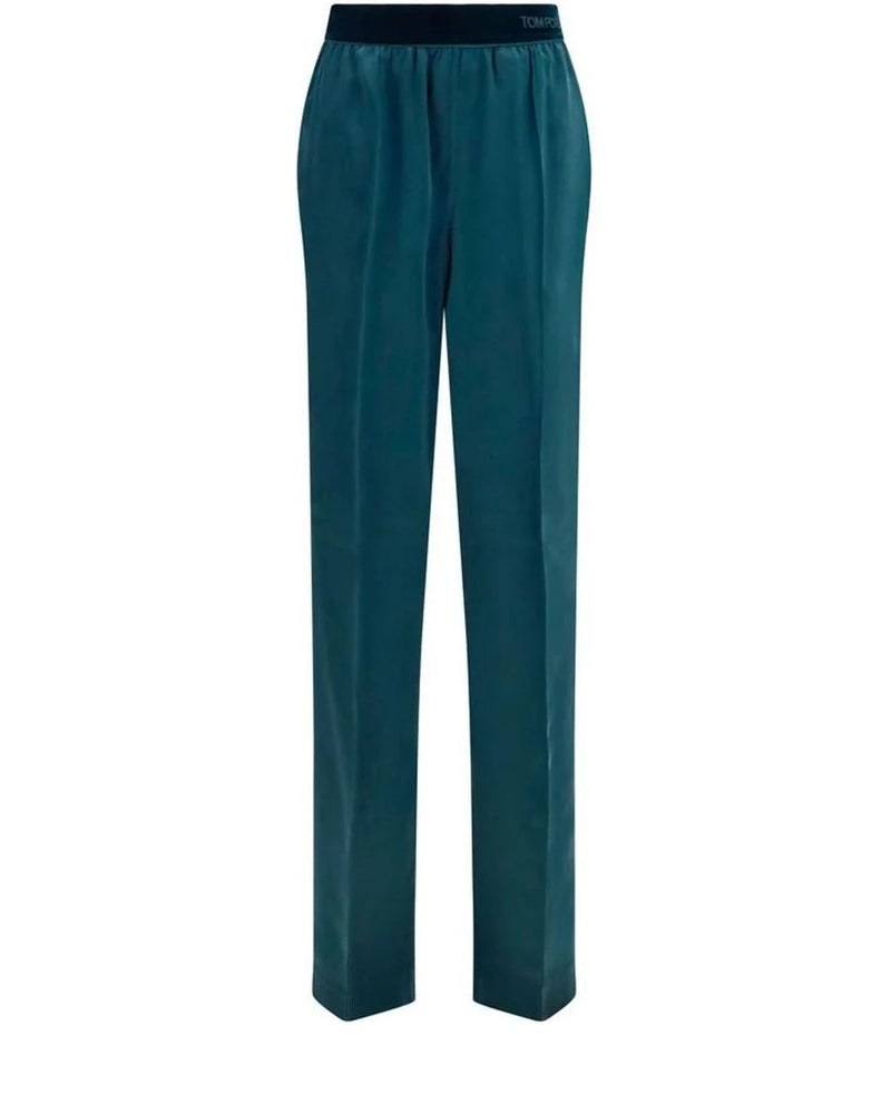Tom Ford Trouser in blue, Silk