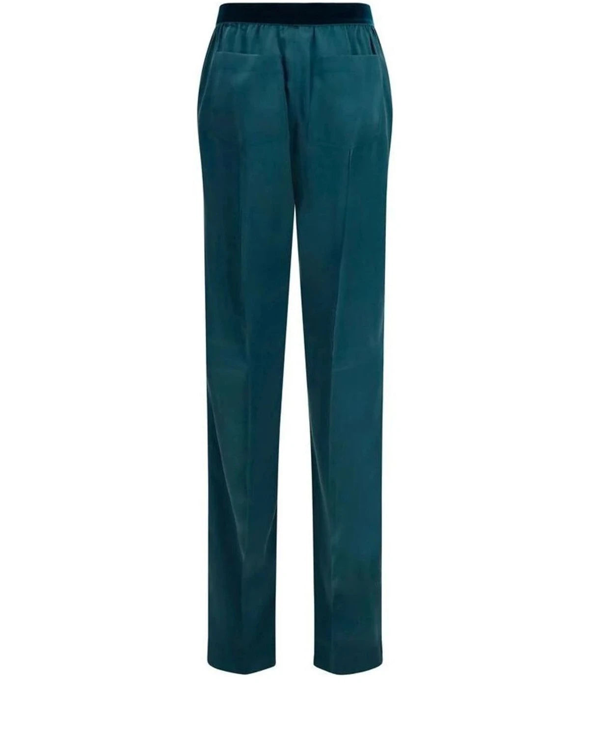 Tom Ford Trouser in blue, Silk — view 2