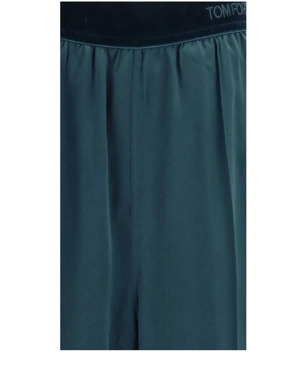 Tom Ford Trouser in blue, Silk — view 3