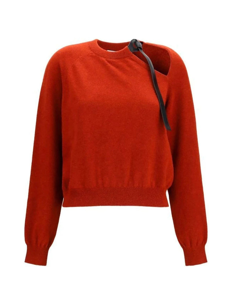 Ferragamo Sweater in orange, Merino Wool