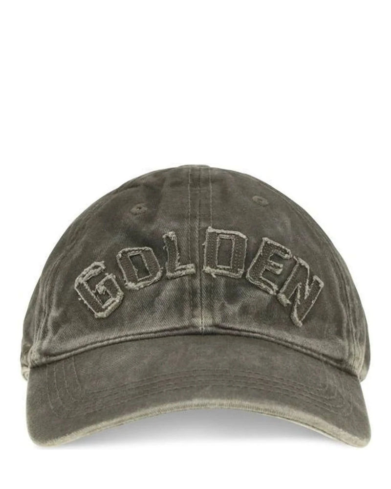 Golden Goose Baseball Cap in gray, Cotton