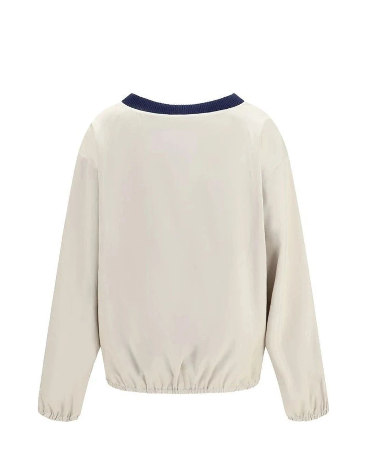Miu Miu Sweatshirt in beige, Recycled Polyester — view 2