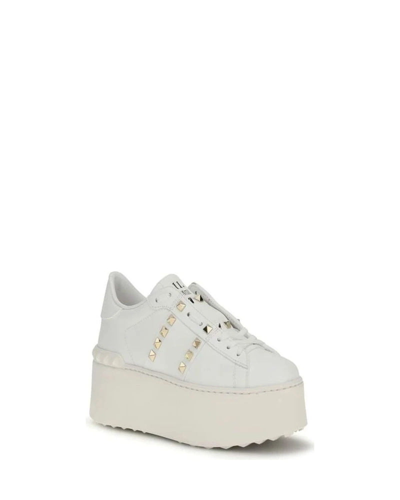 Valentino Garavani White Platform Sneakers 