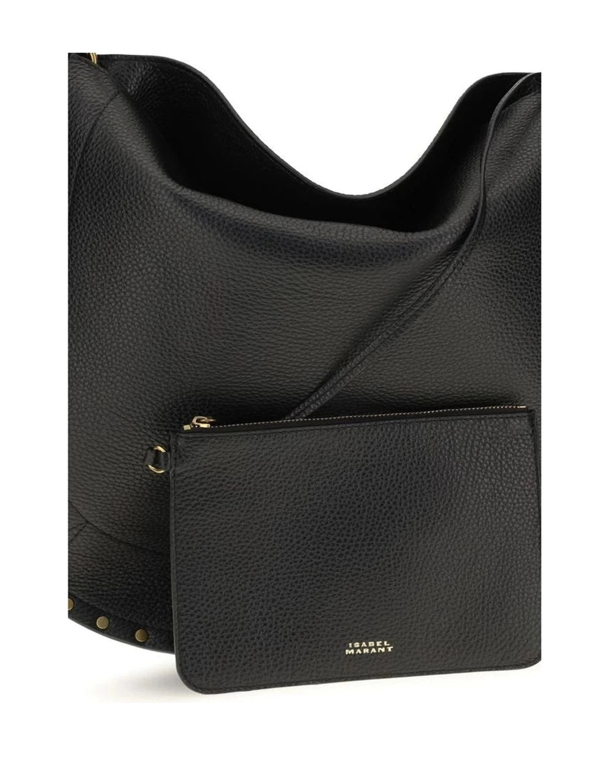 Isabel Marant Black Hobo Bag 
