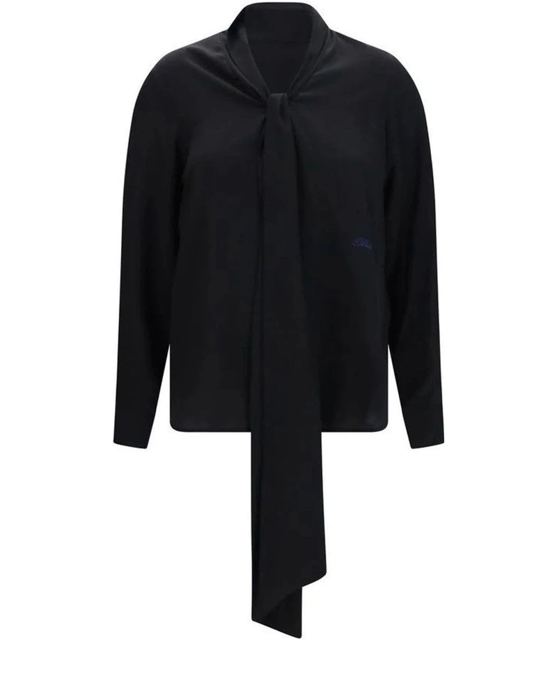 Burberry Blouse in black, Silk