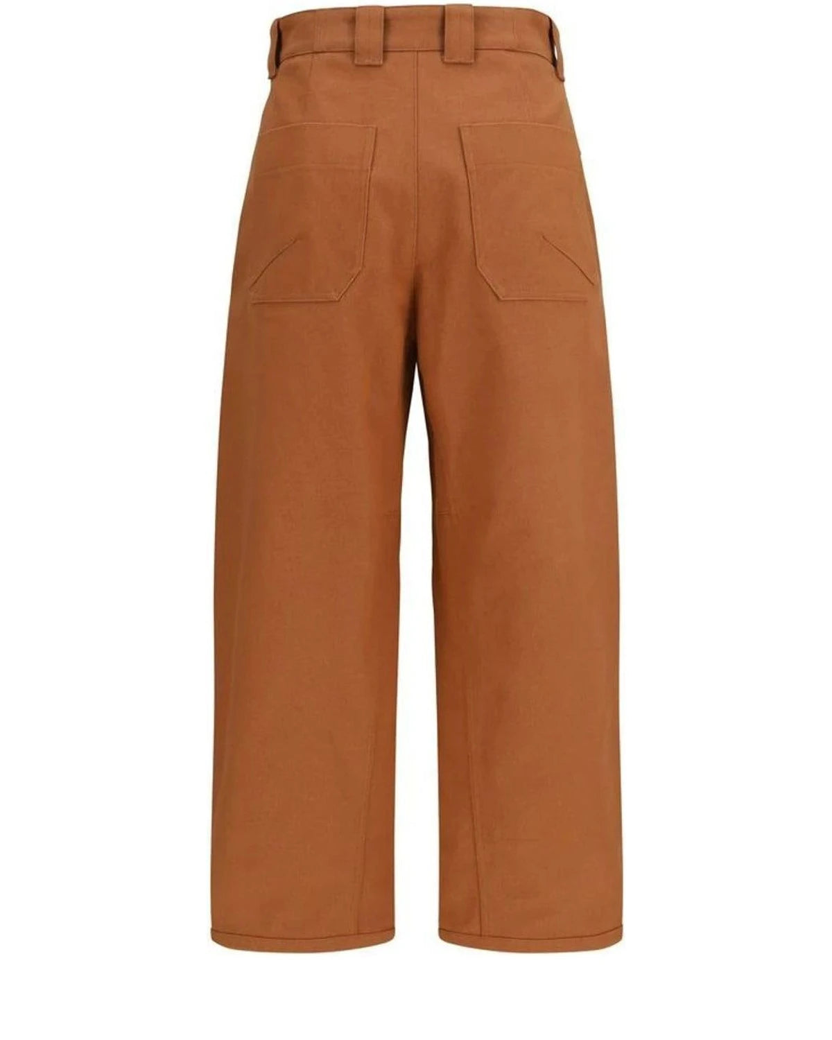 Chloé Trouser in orange, Cotton — view 2