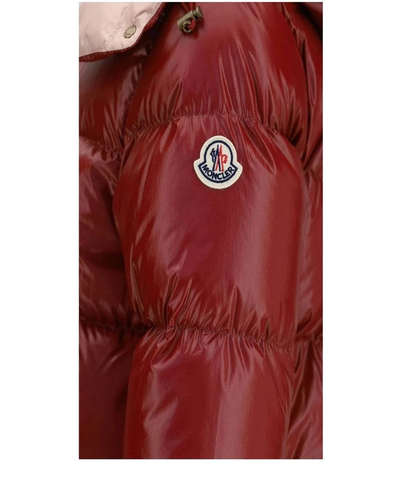 Moncler Puffer Jacket in red, Polyamide — view 3