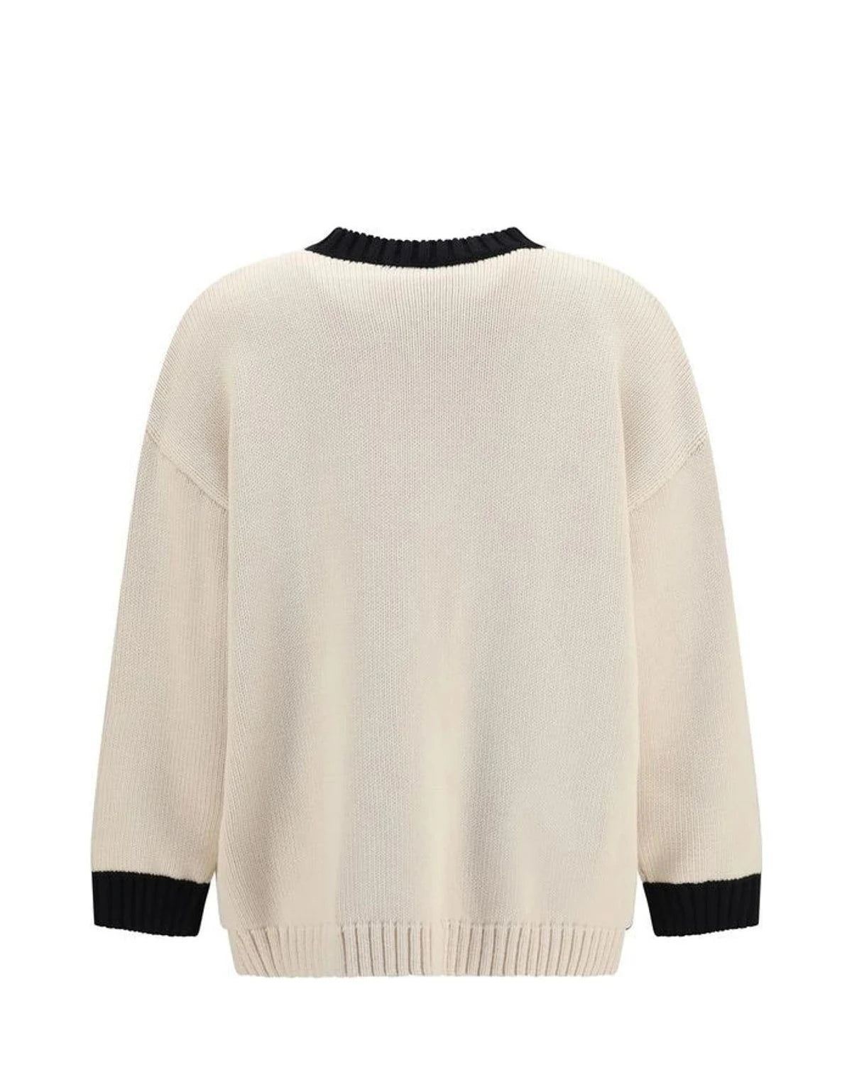 Valentino Garavani Cardigan in beige, Cotton — view 2