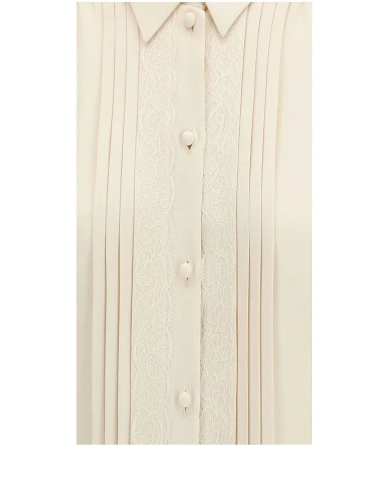 Valentino Garavani Blouse in beige, Silk — view 3