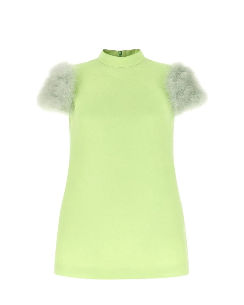Valentino Garavani Dresse in green, Virgin Wool
