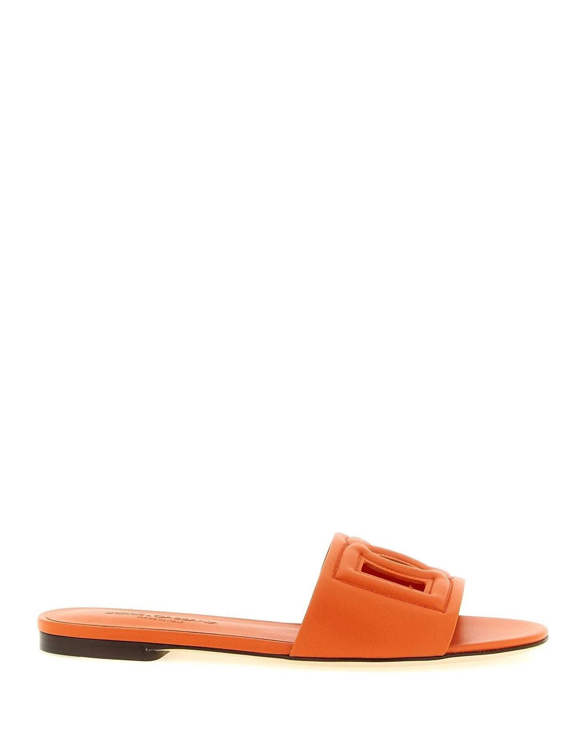 Dolce & Gabbana Orange Slides 