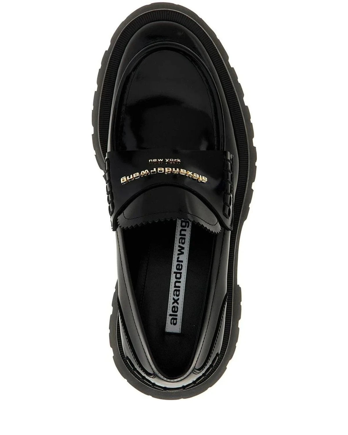 Alexander Wang Cowhide Black Loafers 