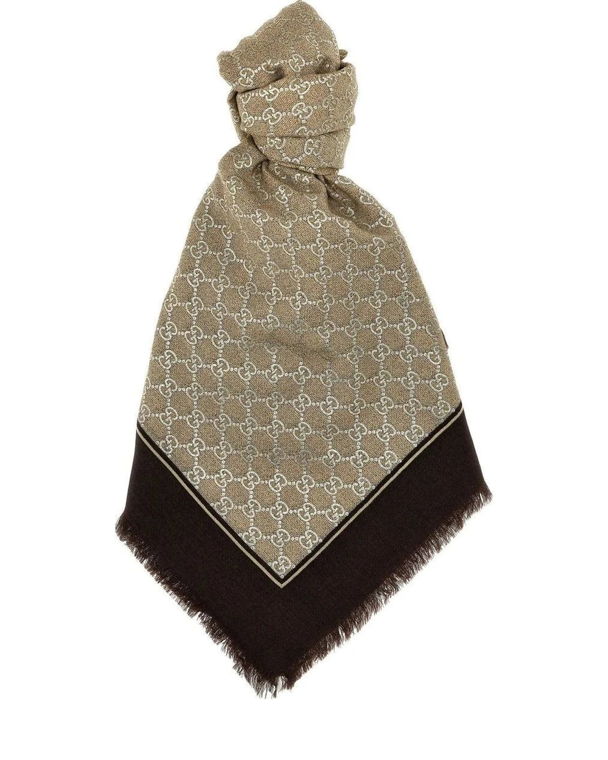 Gucci Scarves & Shawl in gold, Wool