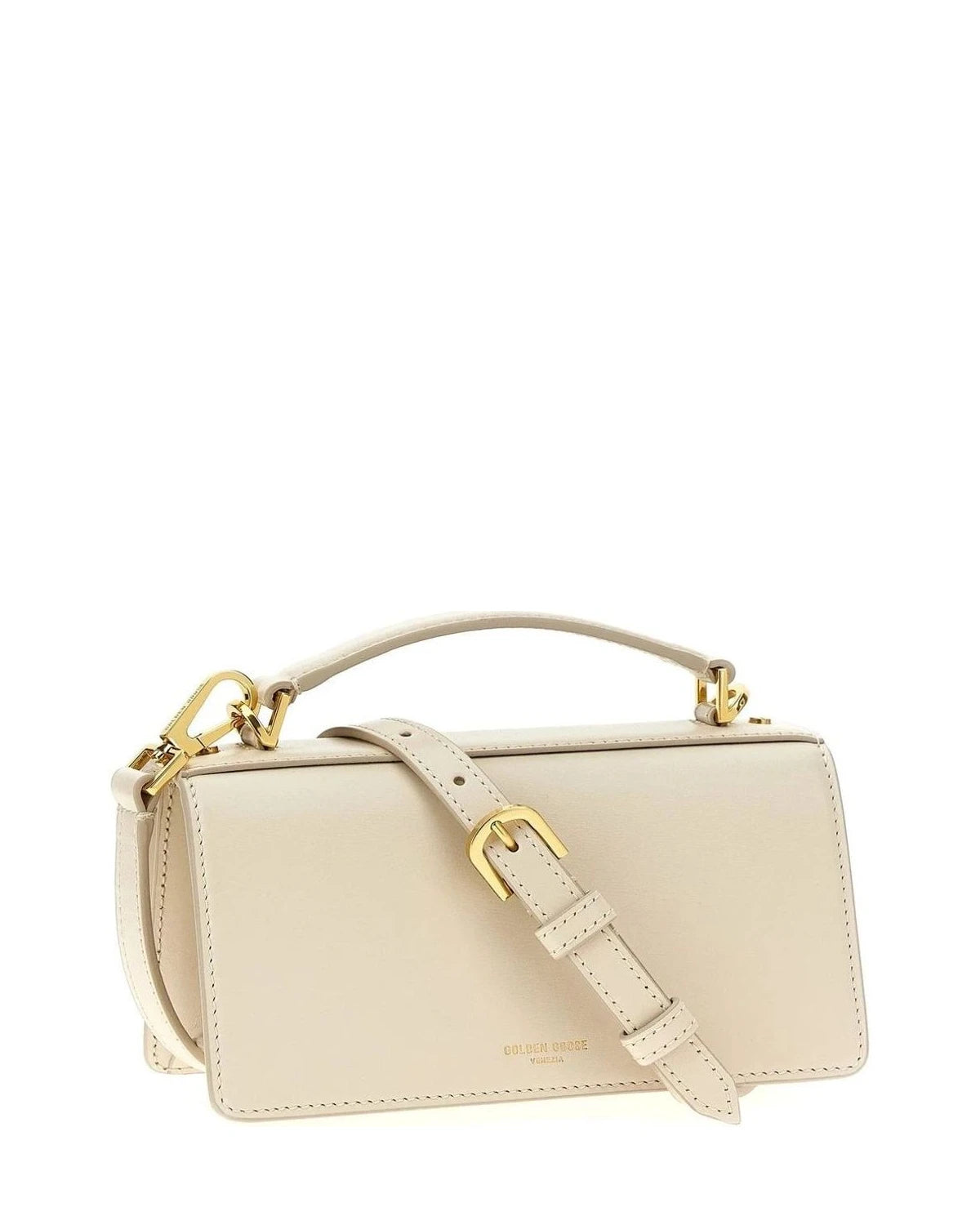 Golden Goose Satchel Bag in white, Cow Leather — view 2