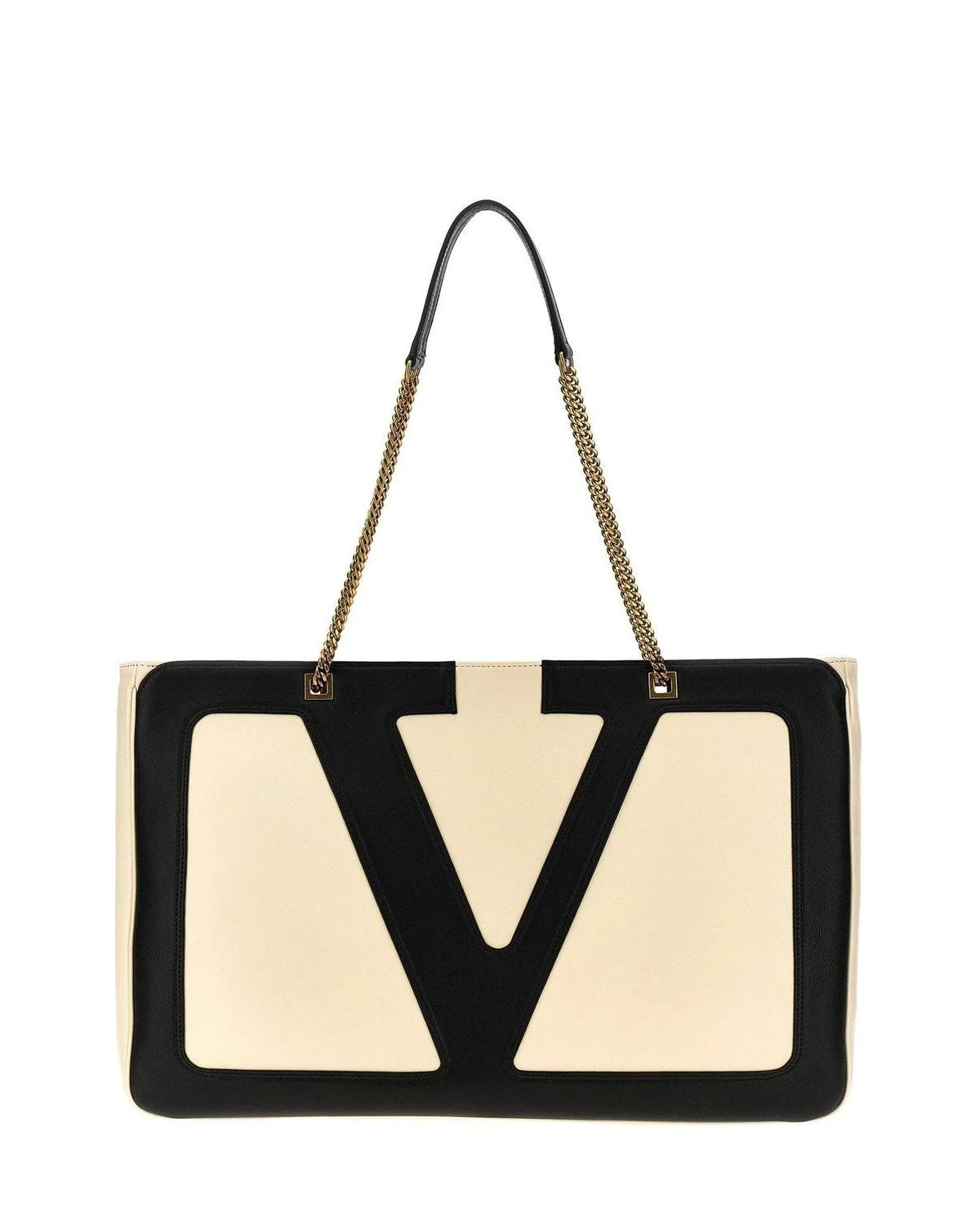 Valentino Garavani Tote Bag in beige, Lamb Leather