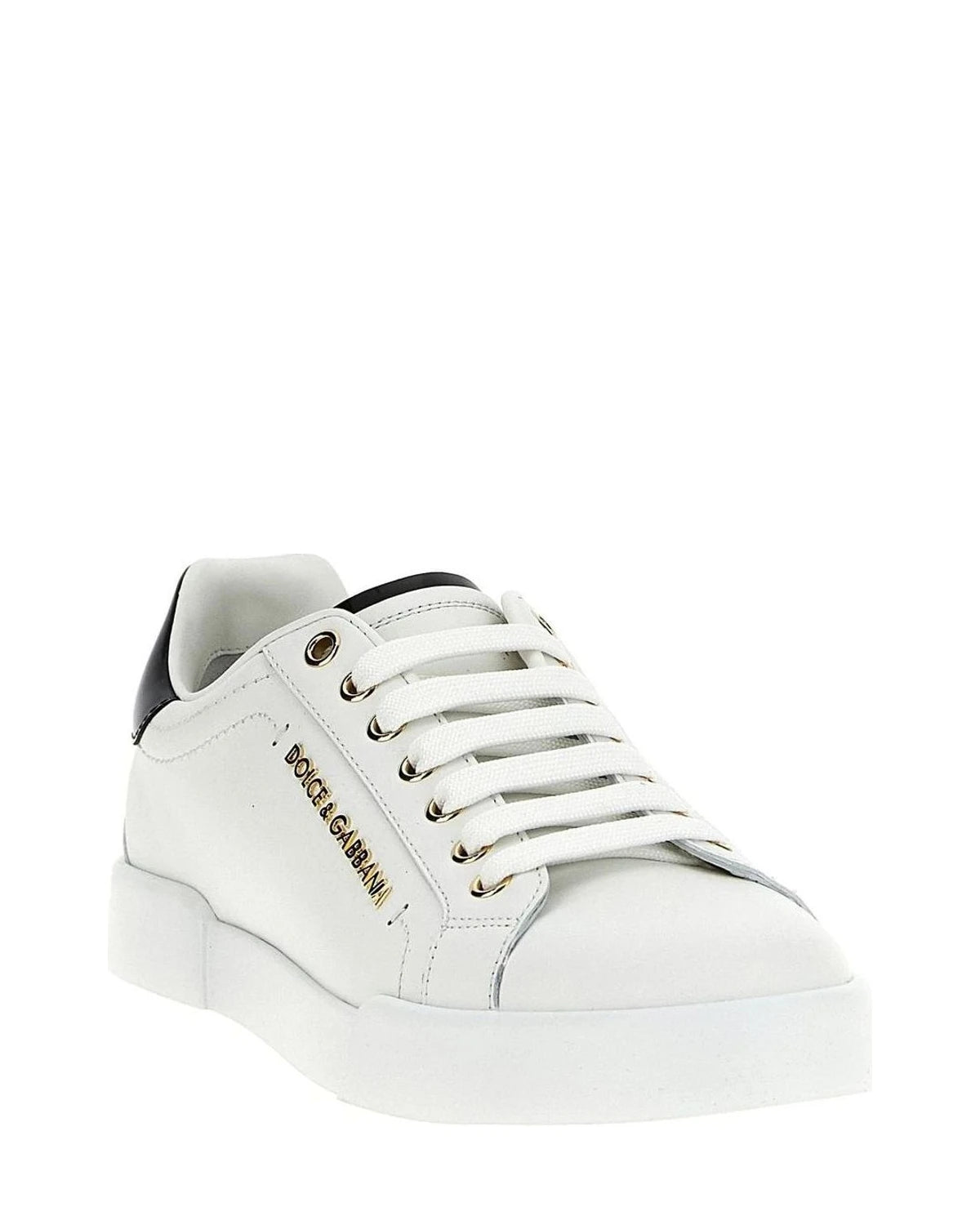 Dolce & Gabbana White Sneakers 
