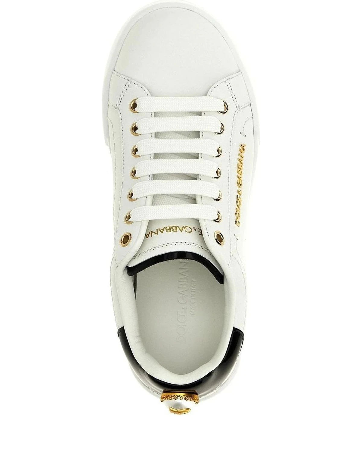 Dolce & Gabbana White Sneakers 
