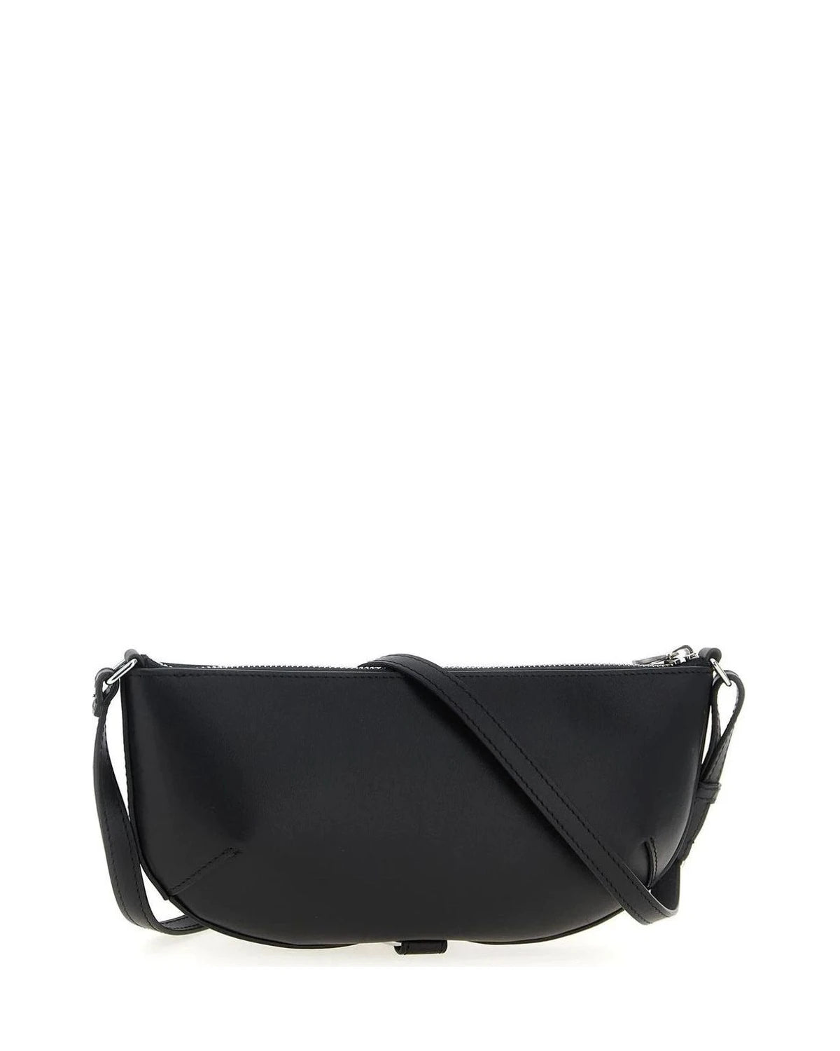 Courrèges Belt Bag in black, Calfskin Leather — view 2