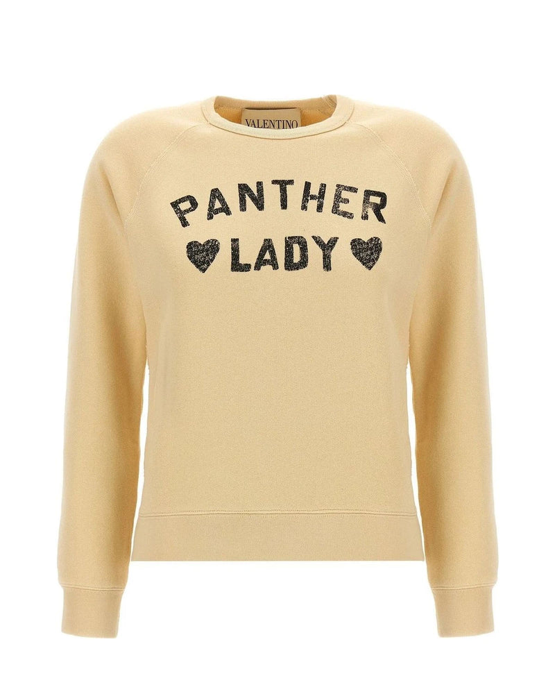 Valentino Garavani Sweatshirt in beige, Cotton