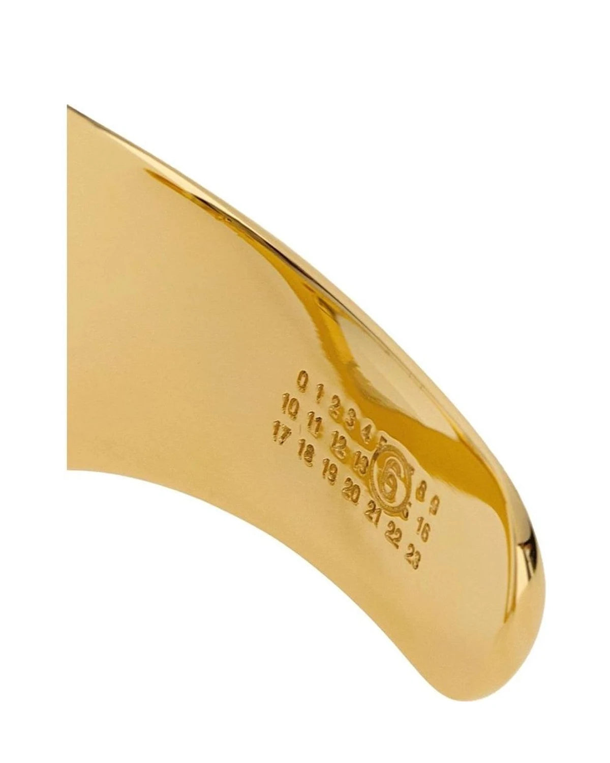 MM6 Maison Margiela Bracelet in gold, Brass — view 3