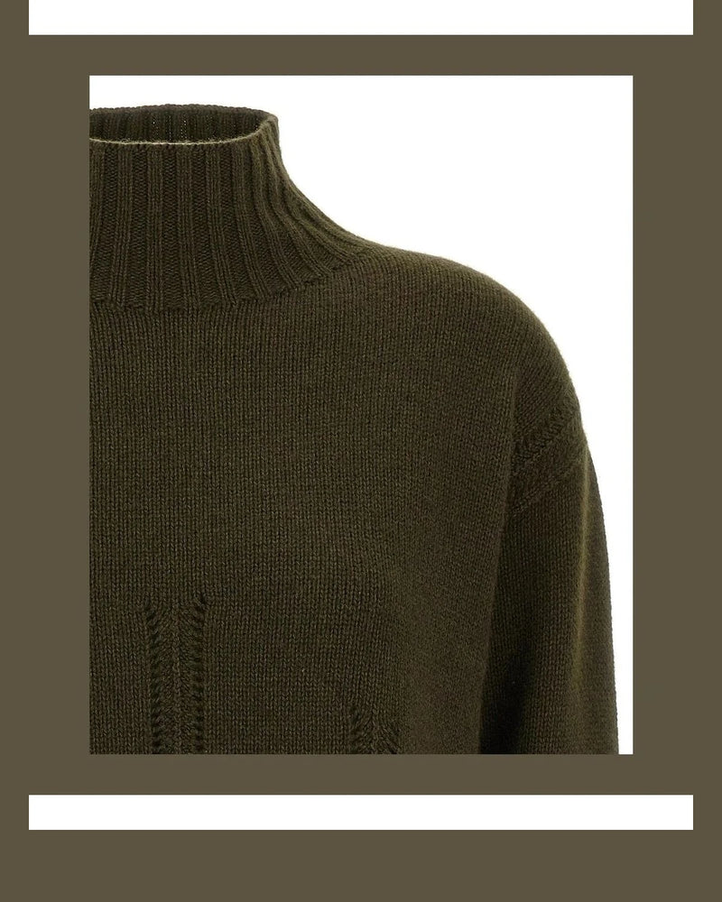 Tom Ford Sweater in green, Cashmere — view 3